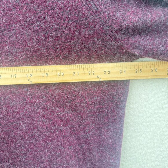 Mens Theory Donners Crew Neck Cashmere Sweater Size XXL Wine red Maroon G0988702 - Picture 7 of 9